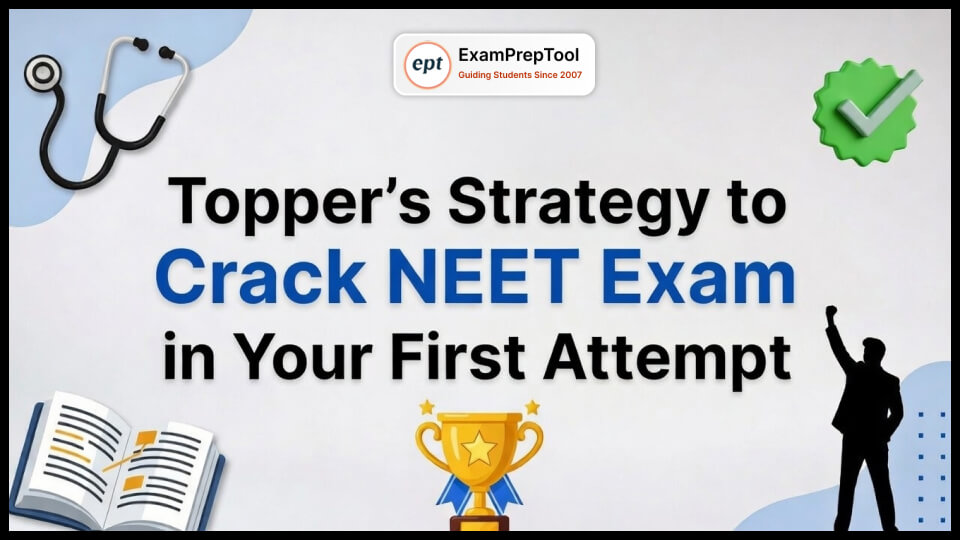 Topper’s Strategy to Crack NEET Exam in Your First Attempt