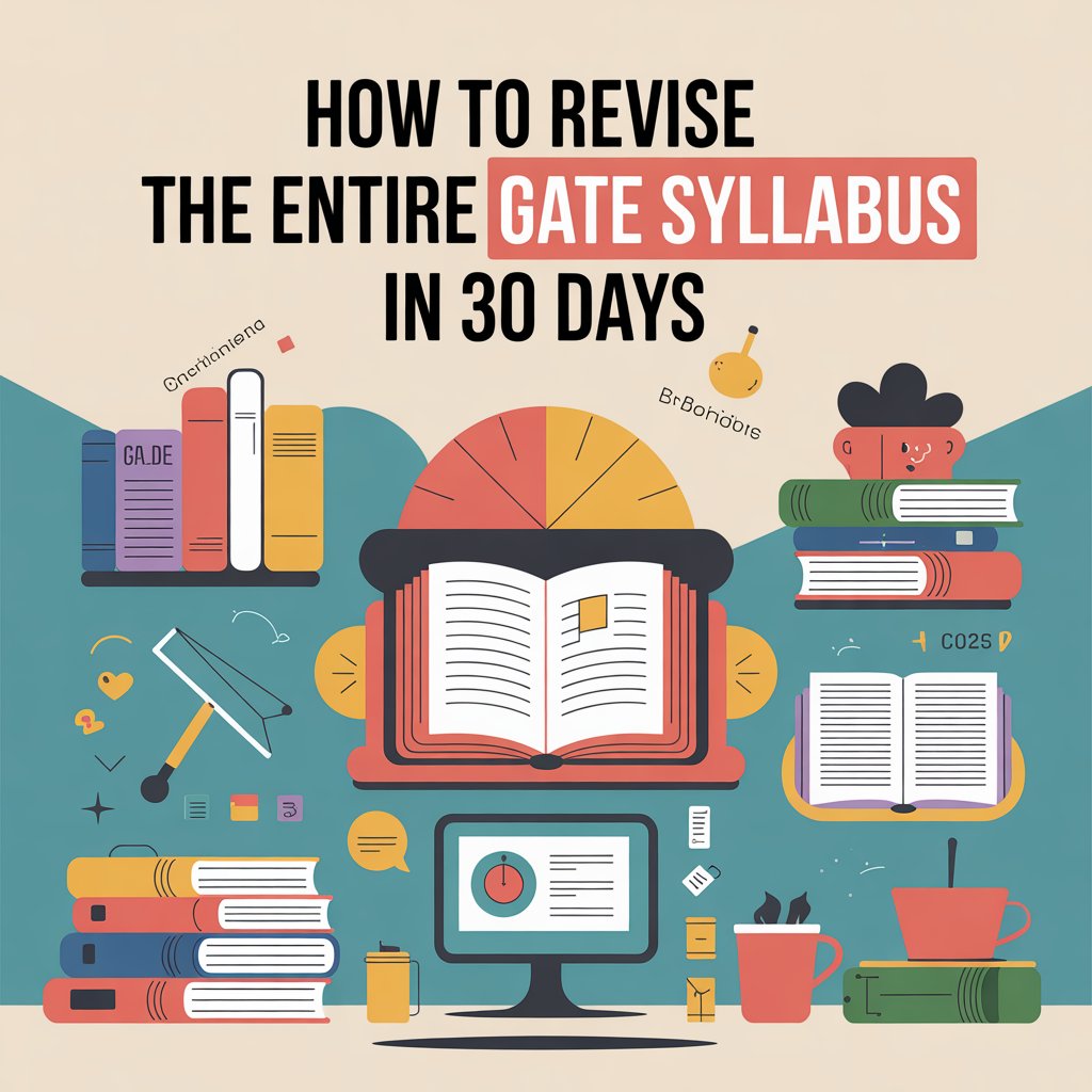 How to Revise the Entire GATE Syllabus in 30 Days (Proven Plan)