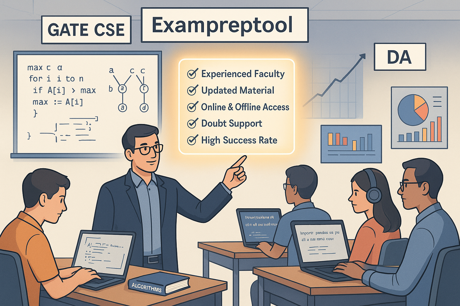 Which Coaching is Best for GATE CSE & DA and Why?